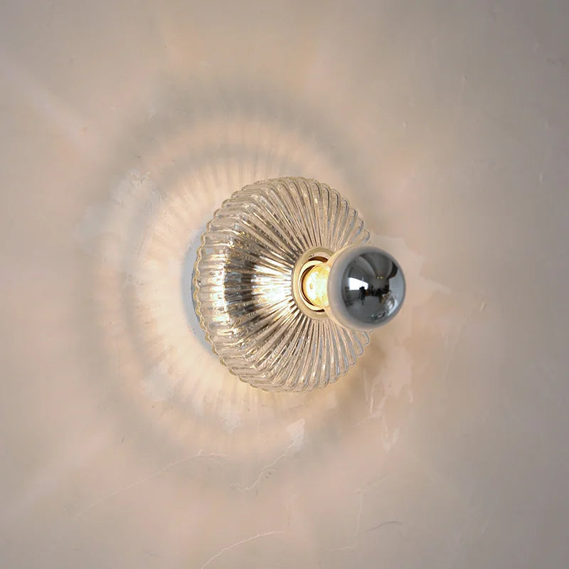 VintageRadiance - Glass Wall Lamp