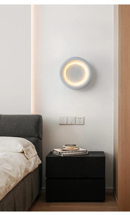 ZenOrb - Wabi Sabi Lunar Wall Lamp