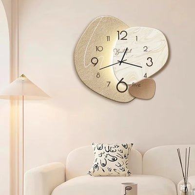 Modern Elegant Wall Clock for Living Room