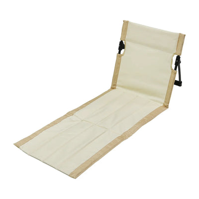 Portable Folding Floor Chair with Backrest Support