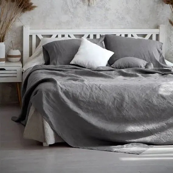 Breathable Linen Bedding Set for Cool Comfort