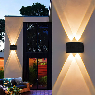 Solar LED Waterproof Outdoor Wall Lamp
