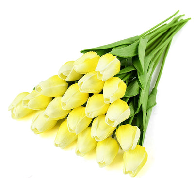 Artificial Tulip Bouquet with Realistic Lifelike Flowers