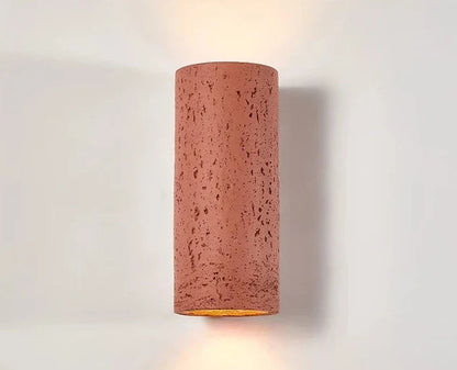 CementLume – Industrial Wall Light with Cement Finish