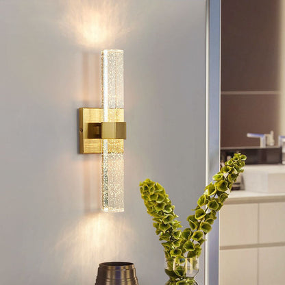 GlimmerSphere - Luxurious Crystal Wall Light