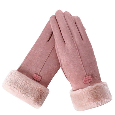 Furry Gloves – Warm Waterproof Touchscreen Winter Gloves