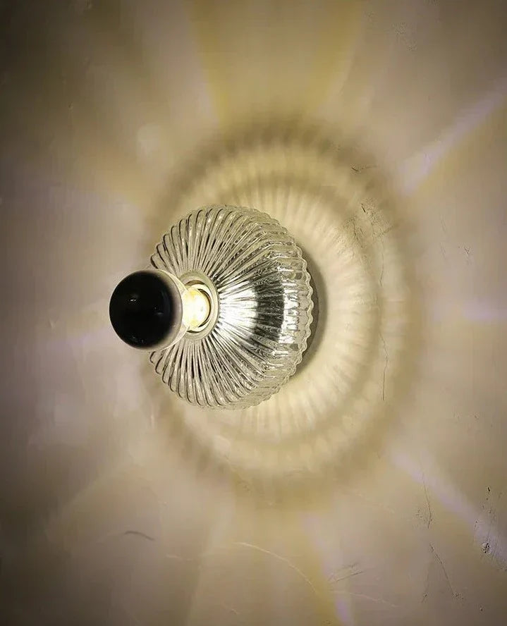 VintageRadiance - Glass Wall Lamp