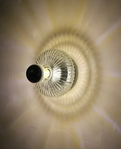 VintageRadiance - Glass Wall Lamp