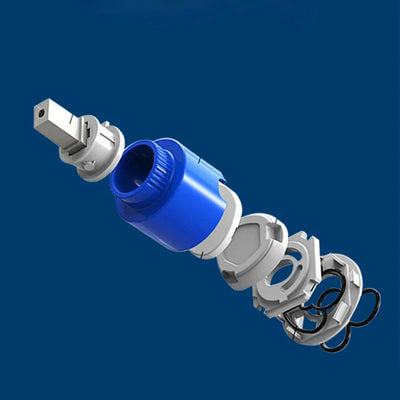 Stainless Steel Kitchen Faucet with Pull-Out Spout