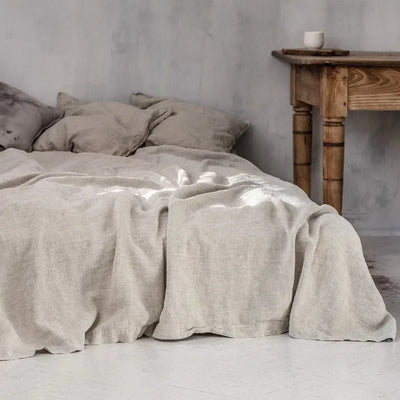 Breathable Linen Bedding Set for Cool Comfort