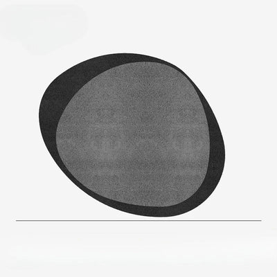 Modern Irregular Plush Rug for Living Room and Bedroom