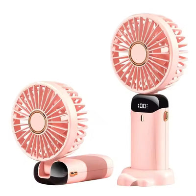 Portable Mini Fan with Phone Stand