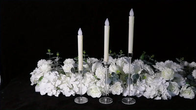 LumenAcry Acrylic Candle Holder Set (3-piece)
