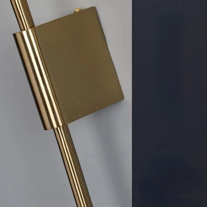 AuraGleam – Elegant Gold Wall Lamp for LED Lighting