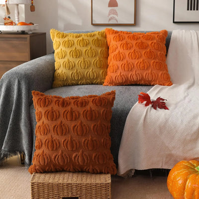 Soft Faux Fur Cushion Cover for Fall Decor