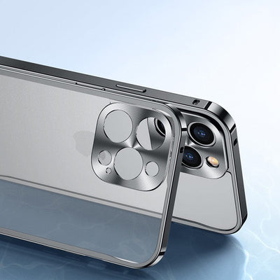 Aluminum Metal Case with Polycarbonate Back for iPhone