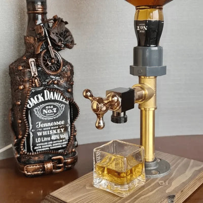 Wooden Beverage Dispenser – 5L Drink Server with Tap