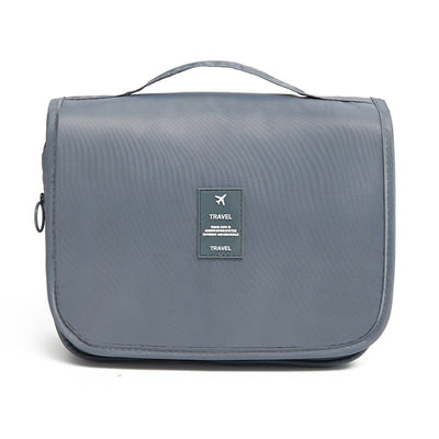 Roll-Up Travel Makeup Bag with Hook