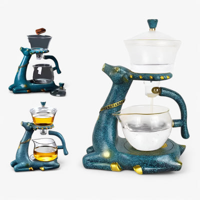 Glass Teapot with Infuser for Loose Leaf