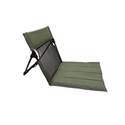 Portable Folding Floor Chair with Backrest Support