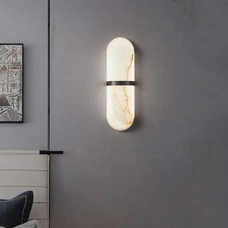 MarbleEdge LED Wall Lamp