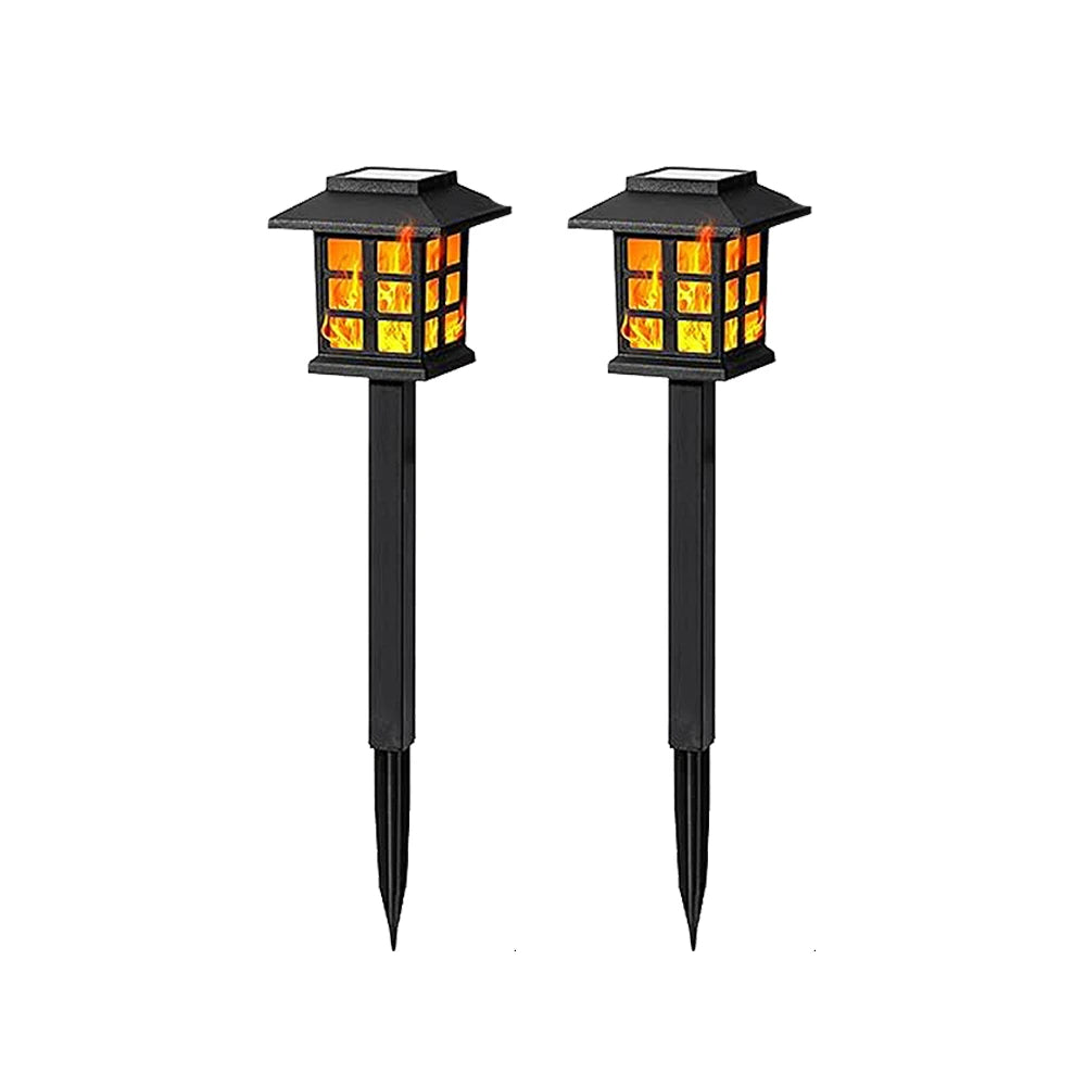 Solar Flickering Flame Torch Lights – Halloween Themed