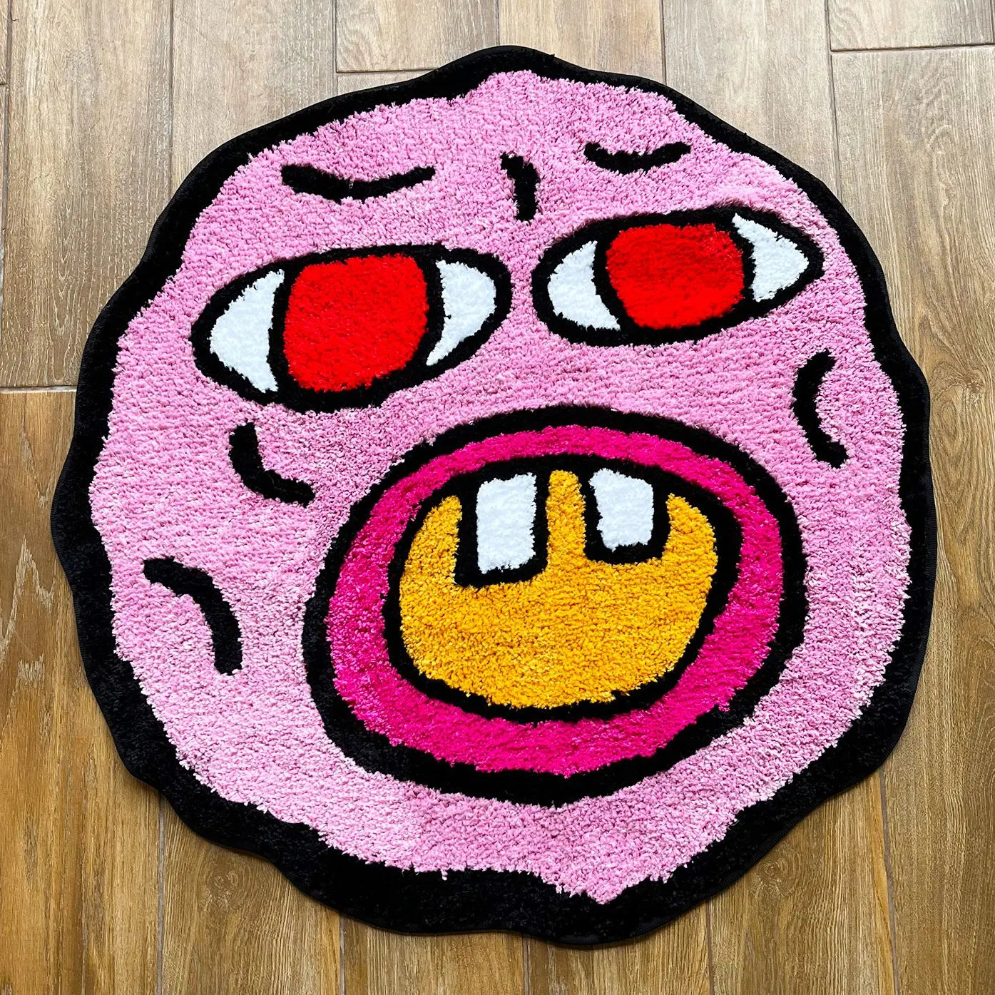 Soft Plush Carpet with Fun Playful Design