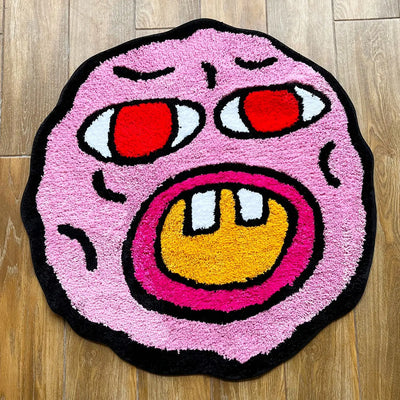 Soft Plush Carpet with Fun Playful Design
