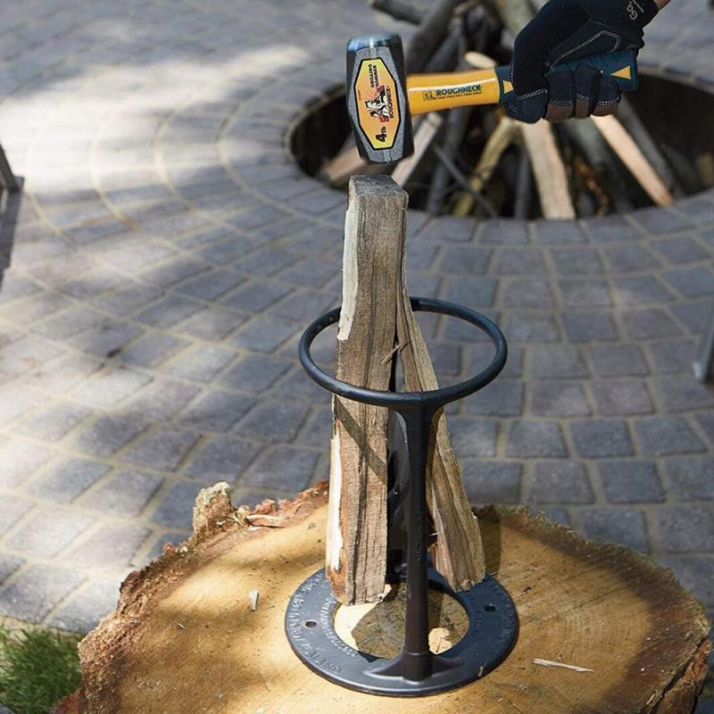 Portable Manual Wood Splitter for Camping and Home
