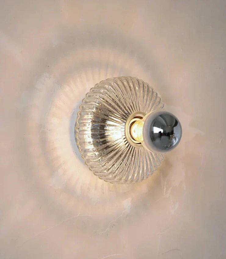 VintageRadiance - Glass Wall Lamp