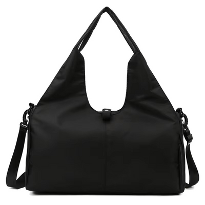 Women’s Waterproof Gym and Travel Duffel Bag with Shoe Compartment