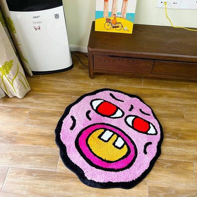 Soft Plush Carpet with Fun Playful Design