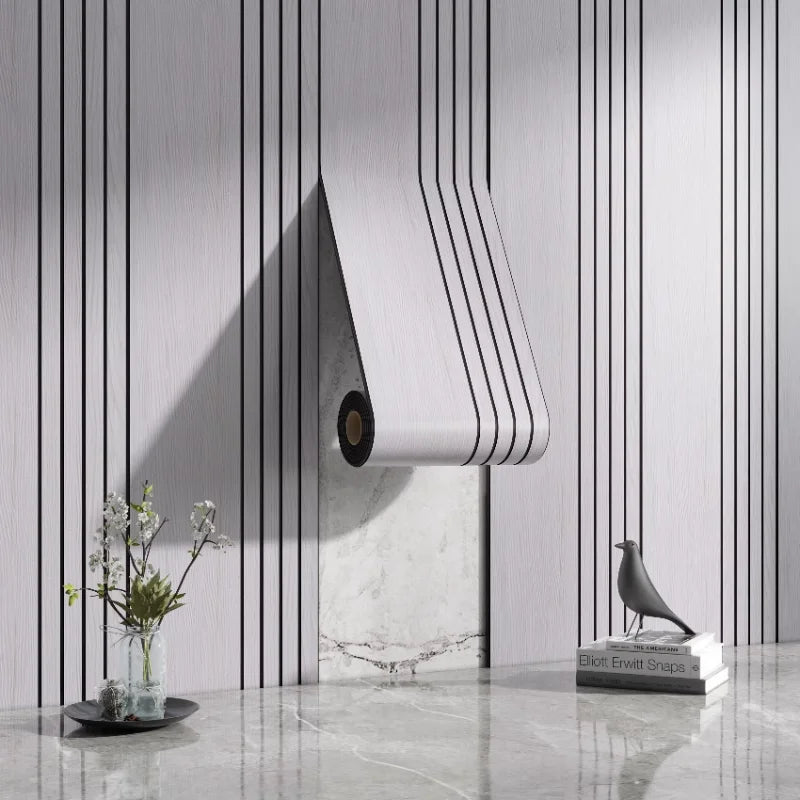 Self-Adhesive 3D Wood Pattern Wall Panels