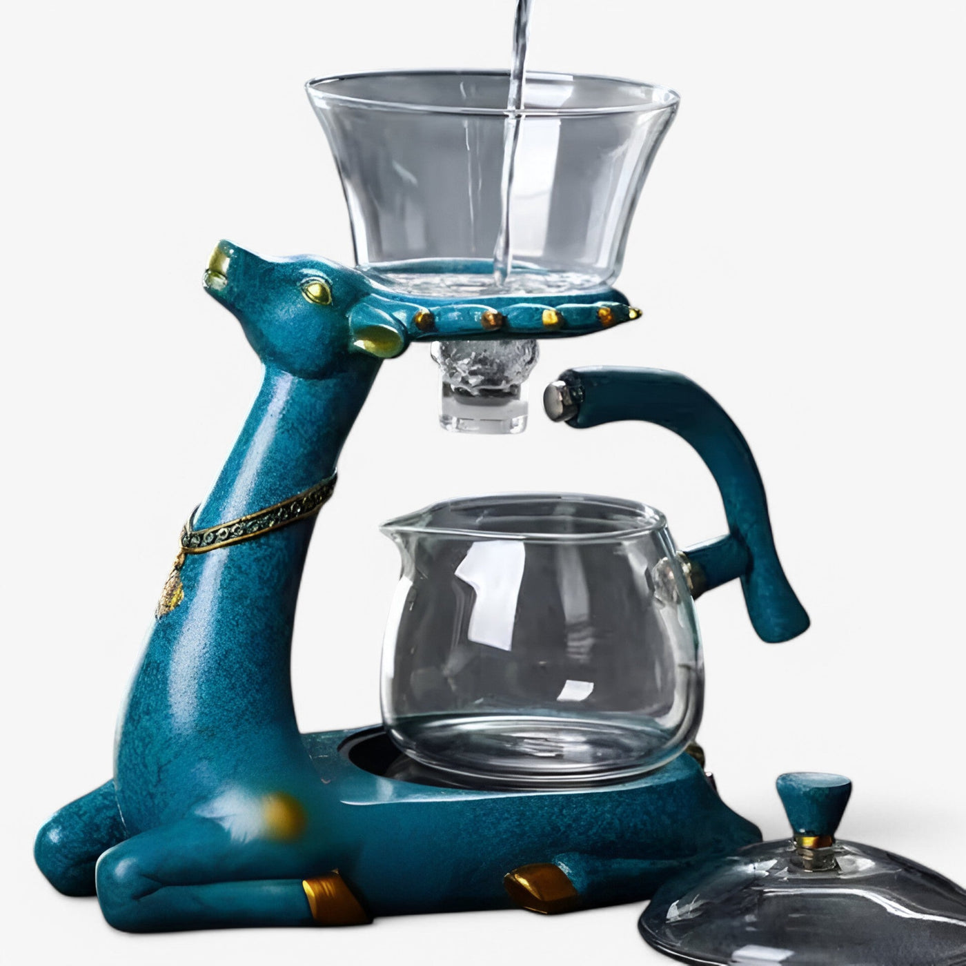 Glass Teapot with Infuser for Loose Leaf