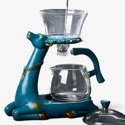 Glass Teapot with Infuser for Loose Leaf