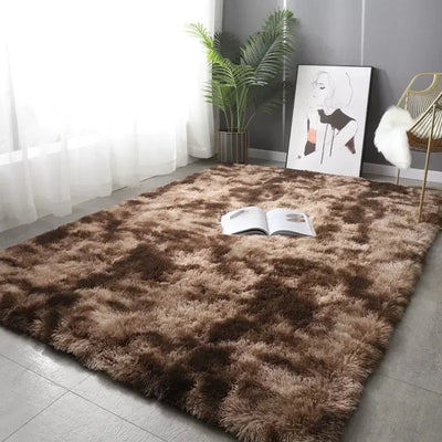 Fluffy Ultra Soft Non-Slip Rug with Memory Foam Cushion