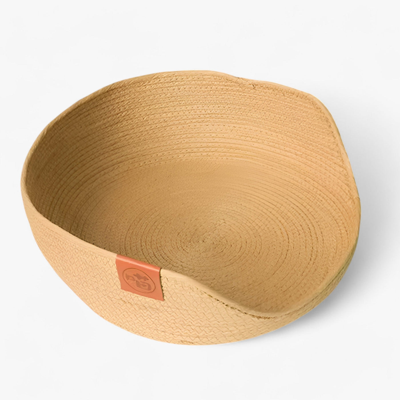 Handwoven Bamboo Pet Bed with Soft Cushion – Luna Nest