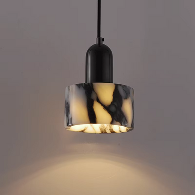 Black Marble Pendant Light for Modern Interiors