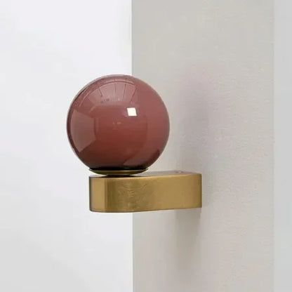 GlowHalo - Sleek Wall Bulb Lamp