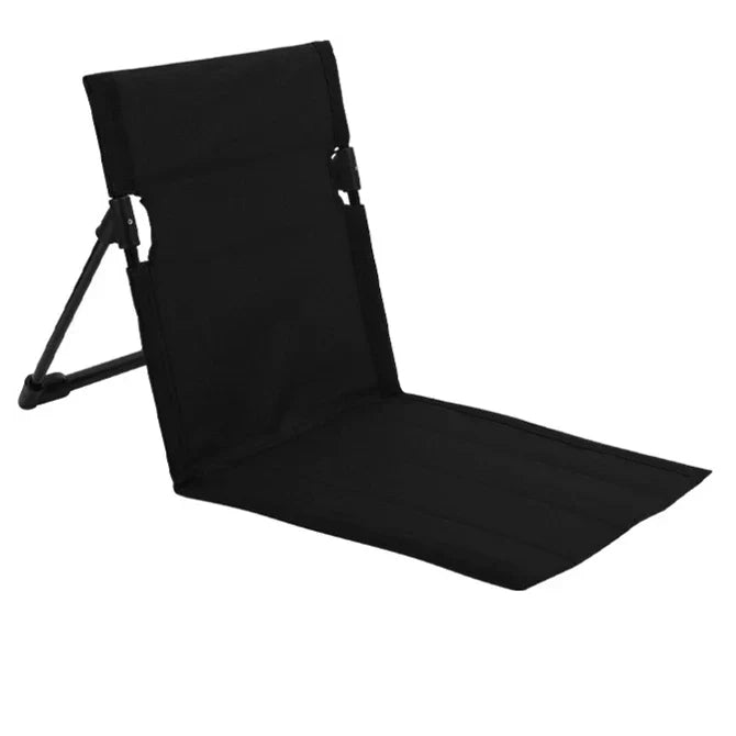 Portable Folding Floor Chair with Backrest Support