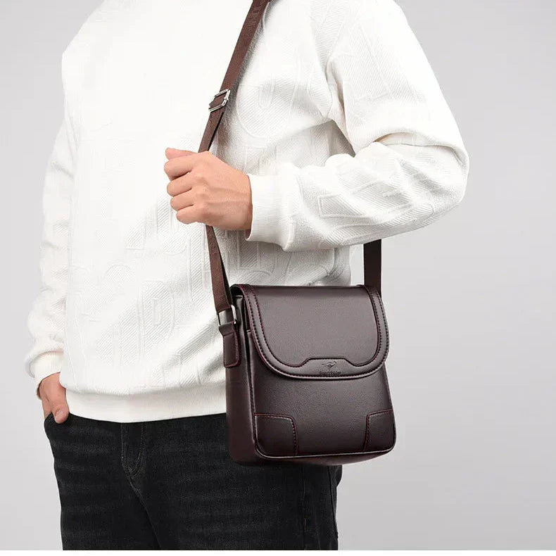 Gustavo Men’s Messenger Bag Elegant Stylish Work Travel