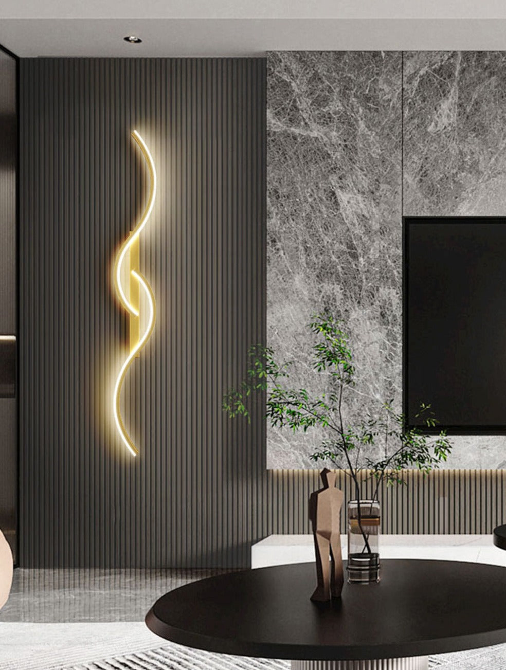 GlowCraft – Artistic LED Wall Light with Artistic Design