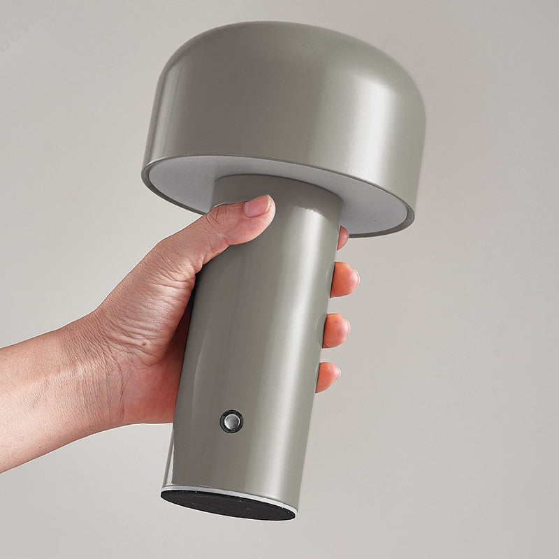 Italian Mushroom Dimmable Cordless LED Table Lamp
