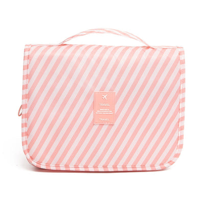 Roll-Up Travel Makeup Bag with Hook