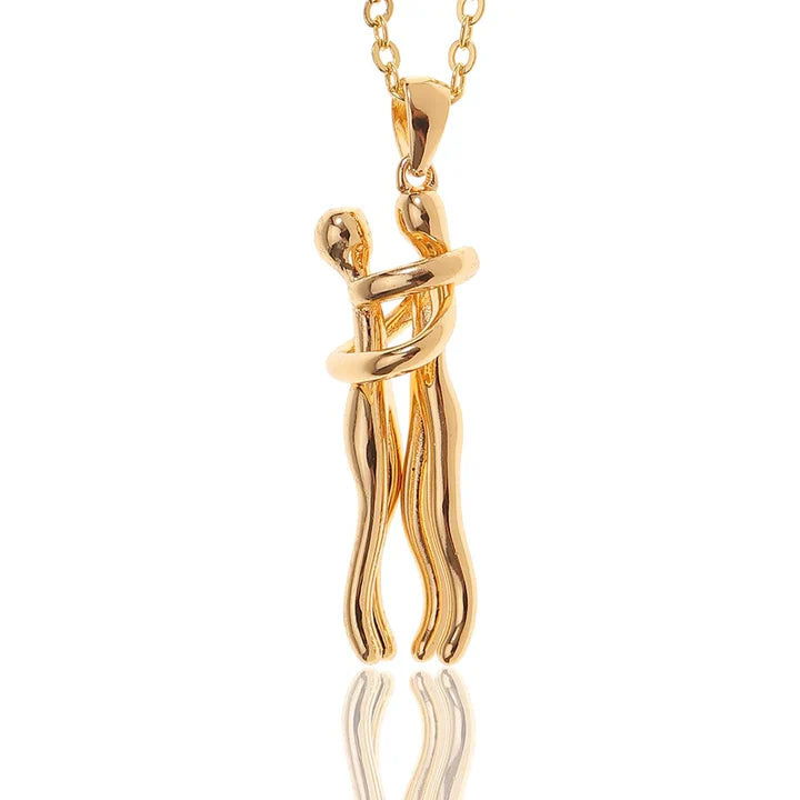 Hug Necklace – Symbol of Love, Connection & Togetherness