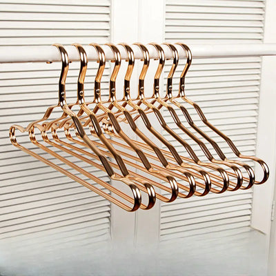 Premium Brass Clothes Hangers for Elegant Wardrobe