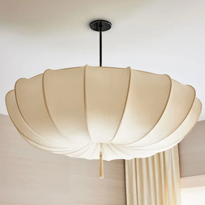 Nordic Fabric Wabi-Sabi Chandelier Minimalist Pendant Light