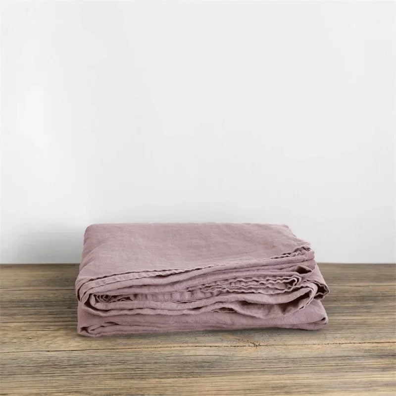 Breathable Linen Bedding Set for Cool Comfort