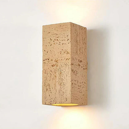 ZenCast – Wabi-Sabi Cement Wall Lamp