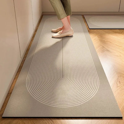 Minimalist Non-Slip Kitchen Floor Mat – Easy Clean